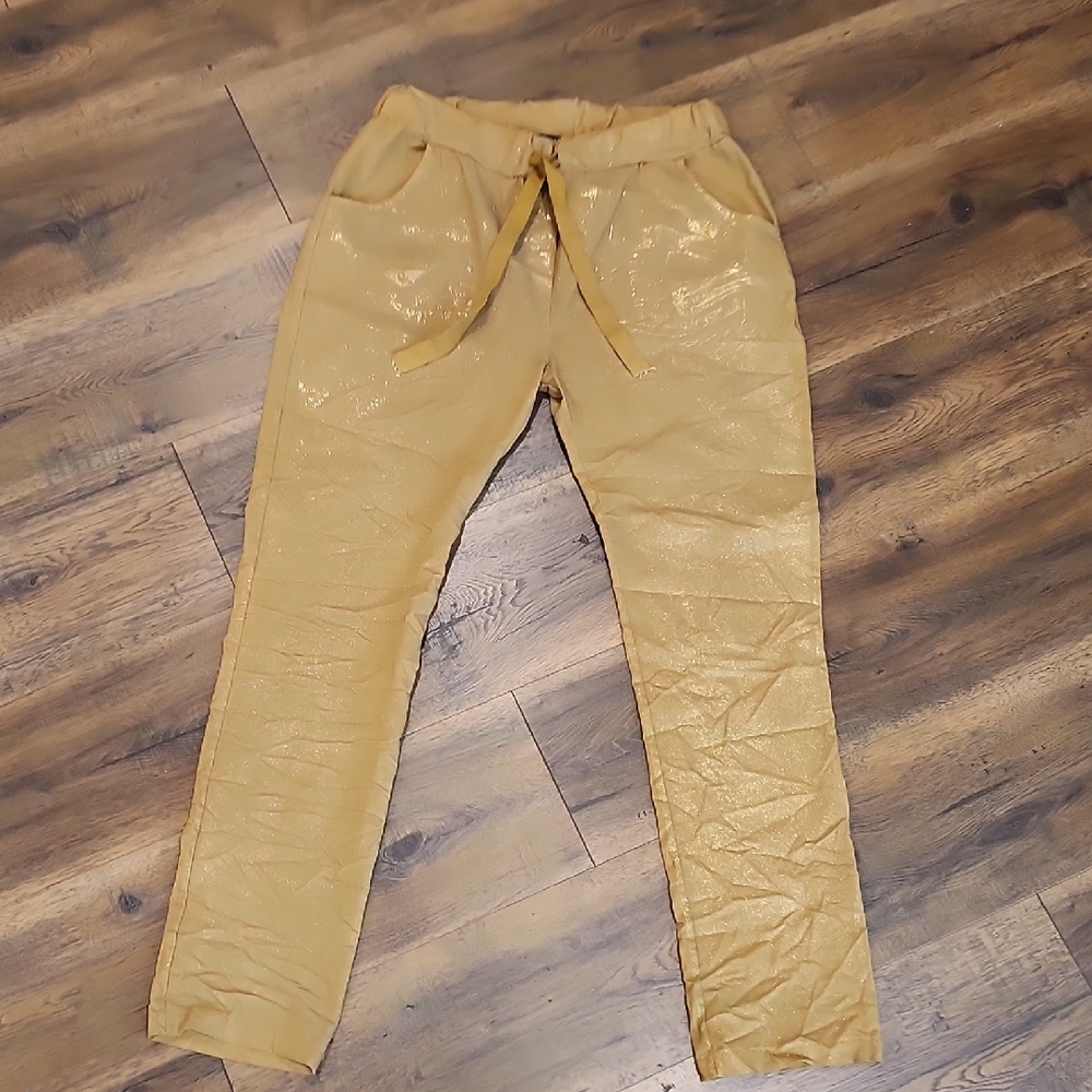 Stylish Gold Men's Pants